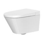 Mereo WC s integrovaným elektronickým bidetom, RIMLESS, 592x380x430 cm, keramické, vč. sedátka – Obrázok 2