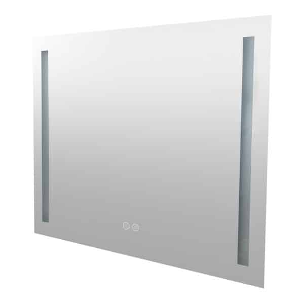 Mereo Zrkadlo 100x70 cm s LED osvetlením a odhmlievaním