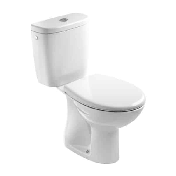 Mereo WC kombi, spodný odpad s armatúrou