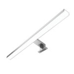 Mereo Led kúpeľňové osvetlenie nad zrkadlo, strieborné, 60 cm, 12 W, 780 lm, 4000 K, IP44, 230 V – Obrázok 3