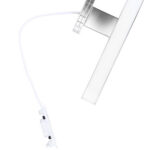 Mereo Led kúpeľňové osvetlenie nad zrkadlo, strieborné, 60 cm, 12 W, 780 lm, 4000 K, IP44, 230 V – Obrázok 7