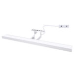 Mereo Led kúpeľňové osvetlenie nad zrkadlo, strieborné, 60 cm, 12 W, 780 lm, 4000 K, IP44, 230 V – Obrázok 11