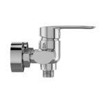 Mereo Sprchová nástenná batéria, Pego, 150 mm, bez príslušenstva, chróm – Obrázok 2