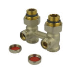 Klum Radiatorové šrubenie (armatúra), uzatvaracie, priame  1/2"x3/4" – Obrázok 2