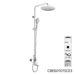 Mereo Eve vaňová batéria s hlavovou guľatou slim sprchou ø 300 mm, nerez – Obrázok 10