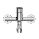 Mereo Drezová nástenná batéria, Pego, 150 mm, s ramienkom plochým rovným 160 mm, chróm – Obrázok 3