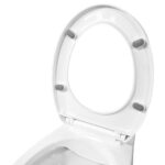 Mereo WC kombi, RIMLESS, zadný odpad s armatúrou – Obrázok 6