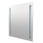 Mereo Zrkadlo 60x80 cm s LED osvetlením a odhmlievaním