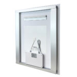 Mereo Zrkadlo 60x80 cm s LED osvetlením a odhmlievaním – Obrázok 8