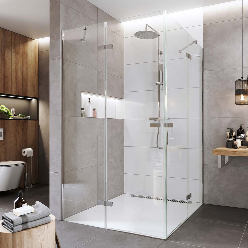 o685de628bd4da-100x100-2-jpg-2025-06-24-06-36-41 Mereo Sprchovací kút, Novea, štvorec, pántový, 100x100 cm, chróm ALU, sklo Číre