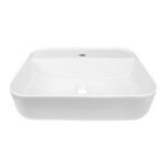 Mereo Umývadlo na dosku bez prepadu, Lota, 505x400x135 mm, keramické – Obrázok 3