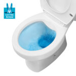 Mereo WC kombi, RIMLESS, zadný odpad s armatúrou – Obrázok 4