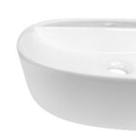 Mereo Umývadlo na dosku bez prepadu, Lota, 505x385x120 mm, keramické – Obrázok 4
