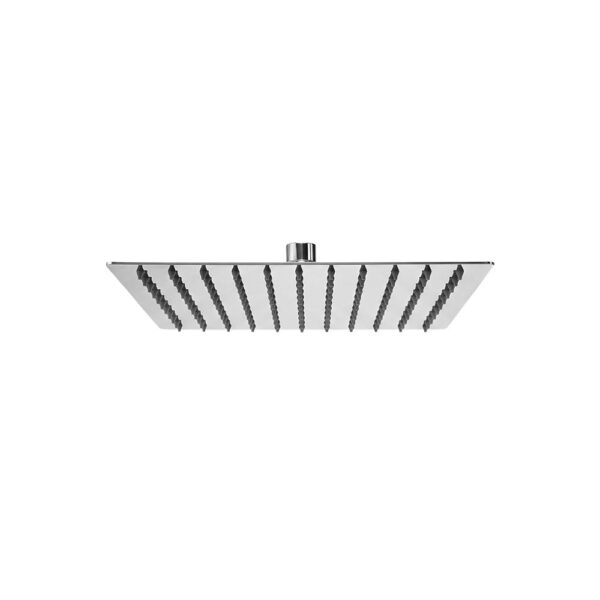 Mereo Tanierová sprcha horná, Slim, hranatá 250x250 mm s kĺbom, nerez
