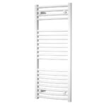 Mereo Vykurovací rebrík, oblý, 450x1330 mm, biely