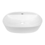 Mereo Umývadlo na dosku bez prepadu, Lota, 505x385x120 mm, keramické – Obrázok 3