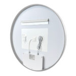 Mereo Zrkadlo okrúhle pr. 60 cm, LED osvetlenie – Obrázok 8
