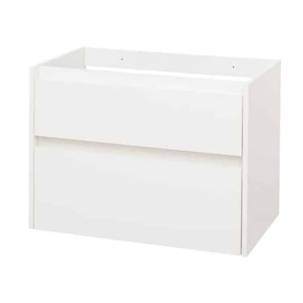 Mereo Opto, kúpeľňová skrinka 80 cm, biela