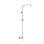 Mereo Nástenná sprchová bateria Eve 150 mm so sprchovou tyčou bez príslušenstva