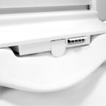 Mereo WC s integrovaným elektronickým bidetom, RIMLESS, 592x380x430 cm, keramické, vč. sedátka – Obrázok 6