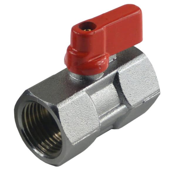 Klum Kohút guľový kovaný MINI, voda, FxF, 3/8"