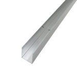 Mereo Fixačný (stenový) profil pre CK106xxS, chrom ALU, 200 cm – Obrázok 3
