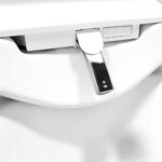 Mereo WC s integrovaným elektronickým bidetom, RIMLESS, 592x380x430 cm, keramické, vč. sedátka – Obrázok 5
