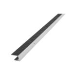 Mereo Fixačný (stenový) profil pre CK804xxK, CK809xxK, CK608xxxK, chróm ALU, 190 cm – Obrázok 2