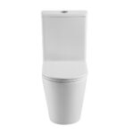Mereo WC kombi, vario odpad, kapotované, Smart Flush RIMLESS, keramické, vr. sedátka – Obrázok 5