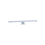 Mereo Led kúpeľňové osvetlenie nad zrkadlo, strieborné, 40 cm, 7 W, 455 lm, 4000 K, IP44, 230 V