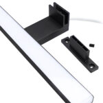 Mereo Led kúpeľňové osvetlenie nad zrkadlo, čierna, 60 cm, 12 W, 780 lm, 4000 K, IP44, 230 V – Obrázok 6