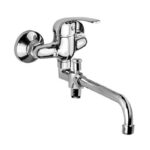 Mereo Nástenná batéria do byt. jadra, Lila, 150 mm, s ramienkom ø 18 mm - 330 mm, bez prísl.