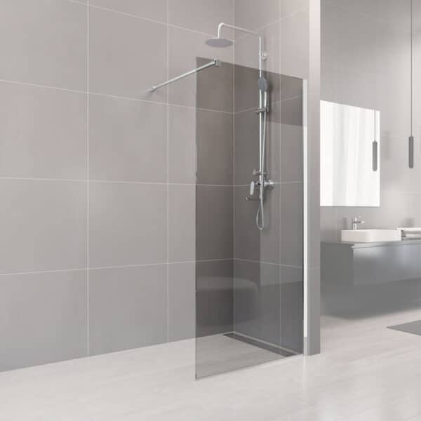 Mereo Novea sklo pre Walk in 65,4 x 200 cm, 8mm, EASY CLEAN