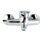 Mereo Sprchová nástenná batéria, Sonáta, 150 mm, bez príslušenstva, chróm
