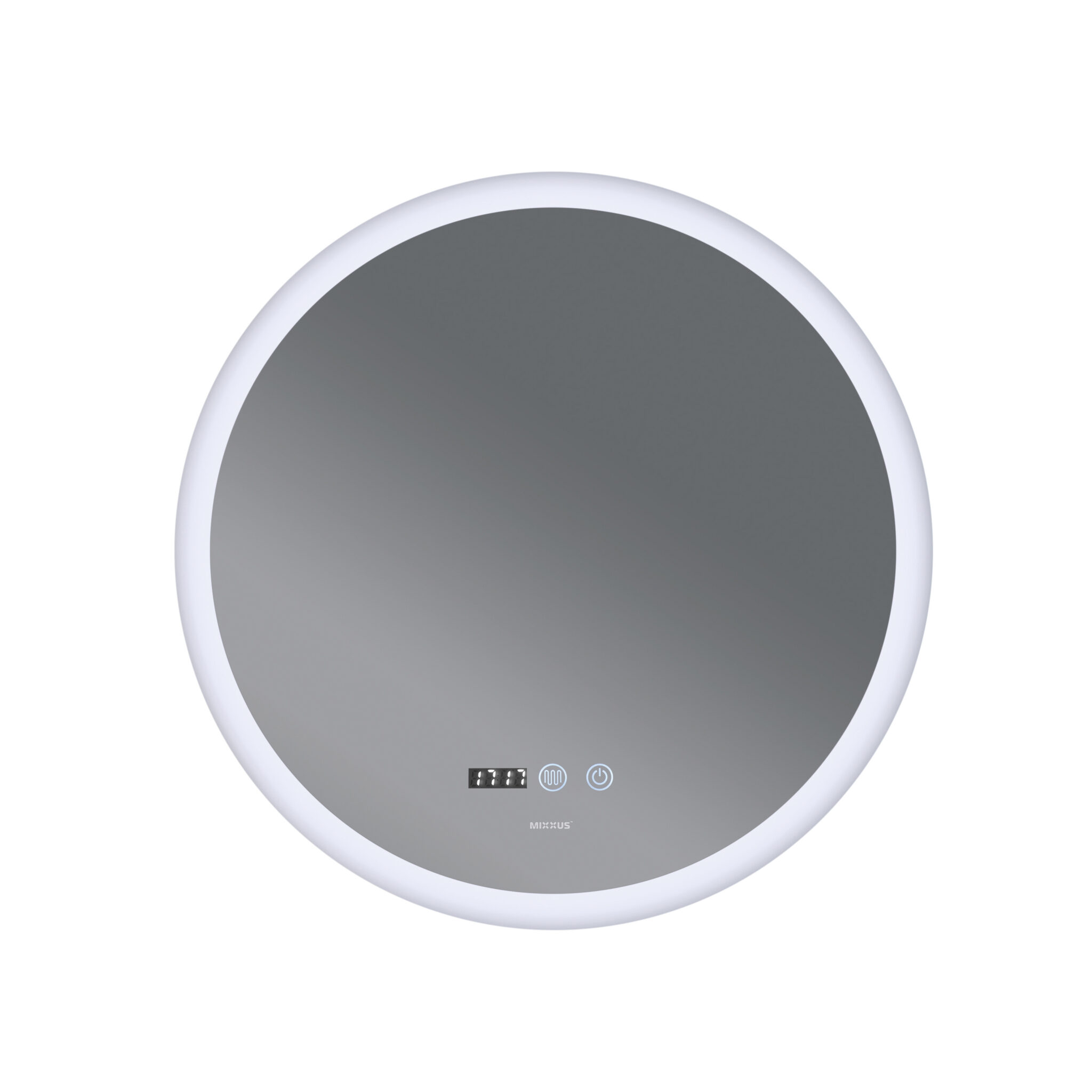 10653-mc10-60-plain Kúpeľňové zrkadlo s LED osvetlením, odhmlievaním, reguláciou jasu a hodinami MC10-60 PLAIN | MC10-60 PLAIN – Obrázok 1