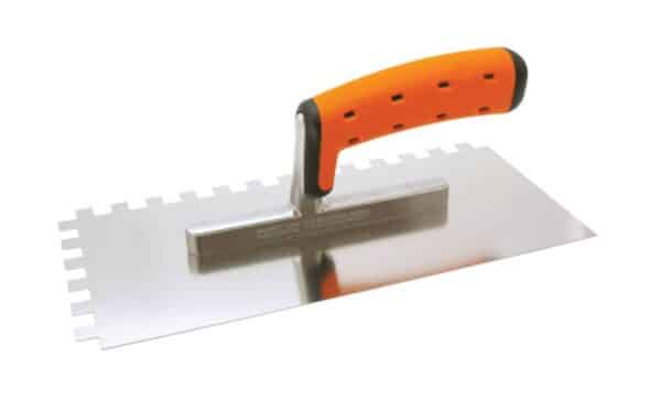 Hladítko zubaté nerezové 130×270 mm SOLID TOOLS